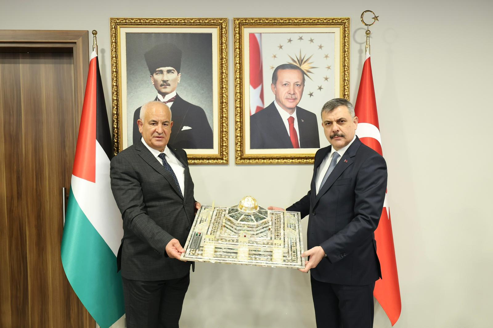 İçişleri Bakanı Mustafa Çiftçi, Filistinli