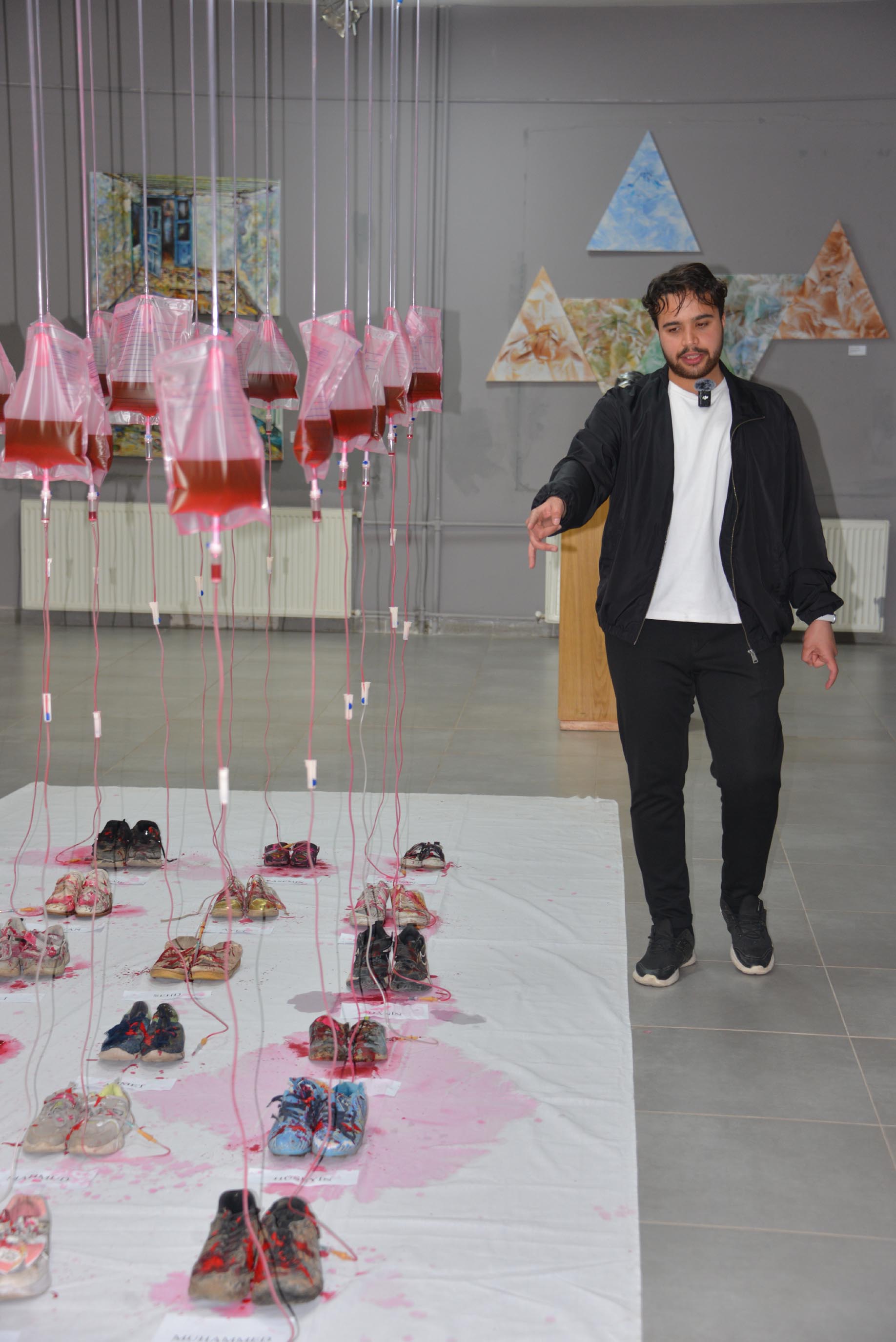 Atatürk Üniversitesi öğrencisi Selçukhan Güney,