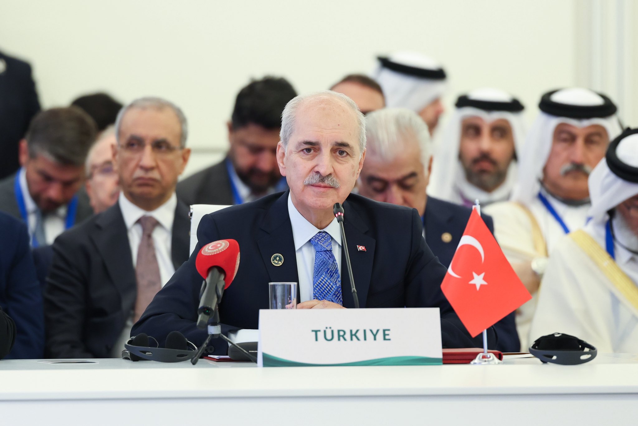 TBMM Başkanı Numan Kurtulmuş, Bakü'deki