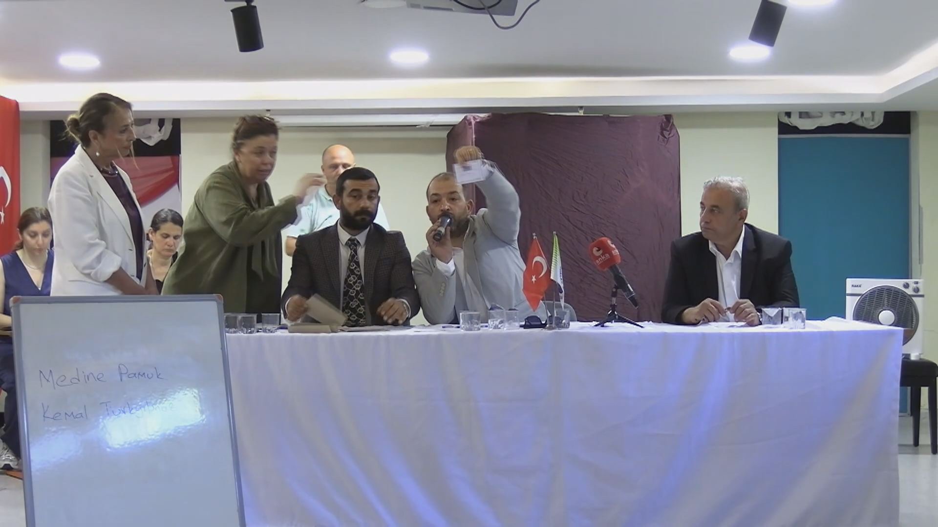 Medine Pamuk, yapılan seçimde 5