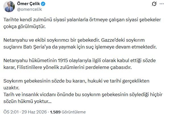 AK Parti Sözcüsü Ömer Çelik,