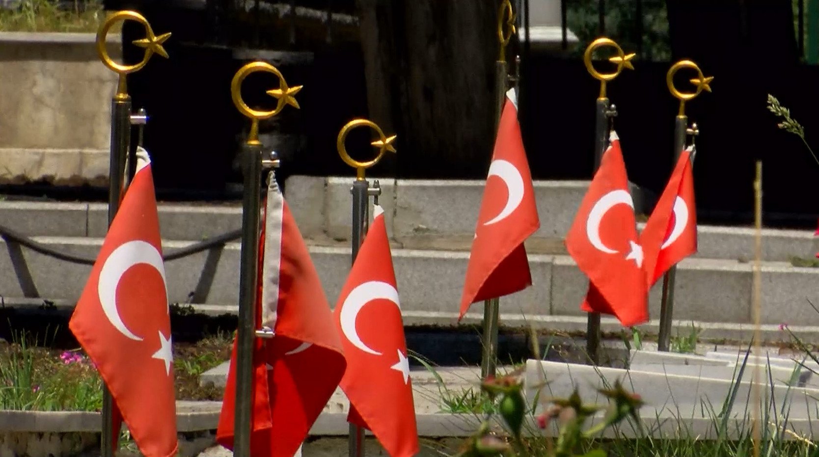 Edirnekapı Şehitliği'nde Babalar Günü'nde şehit