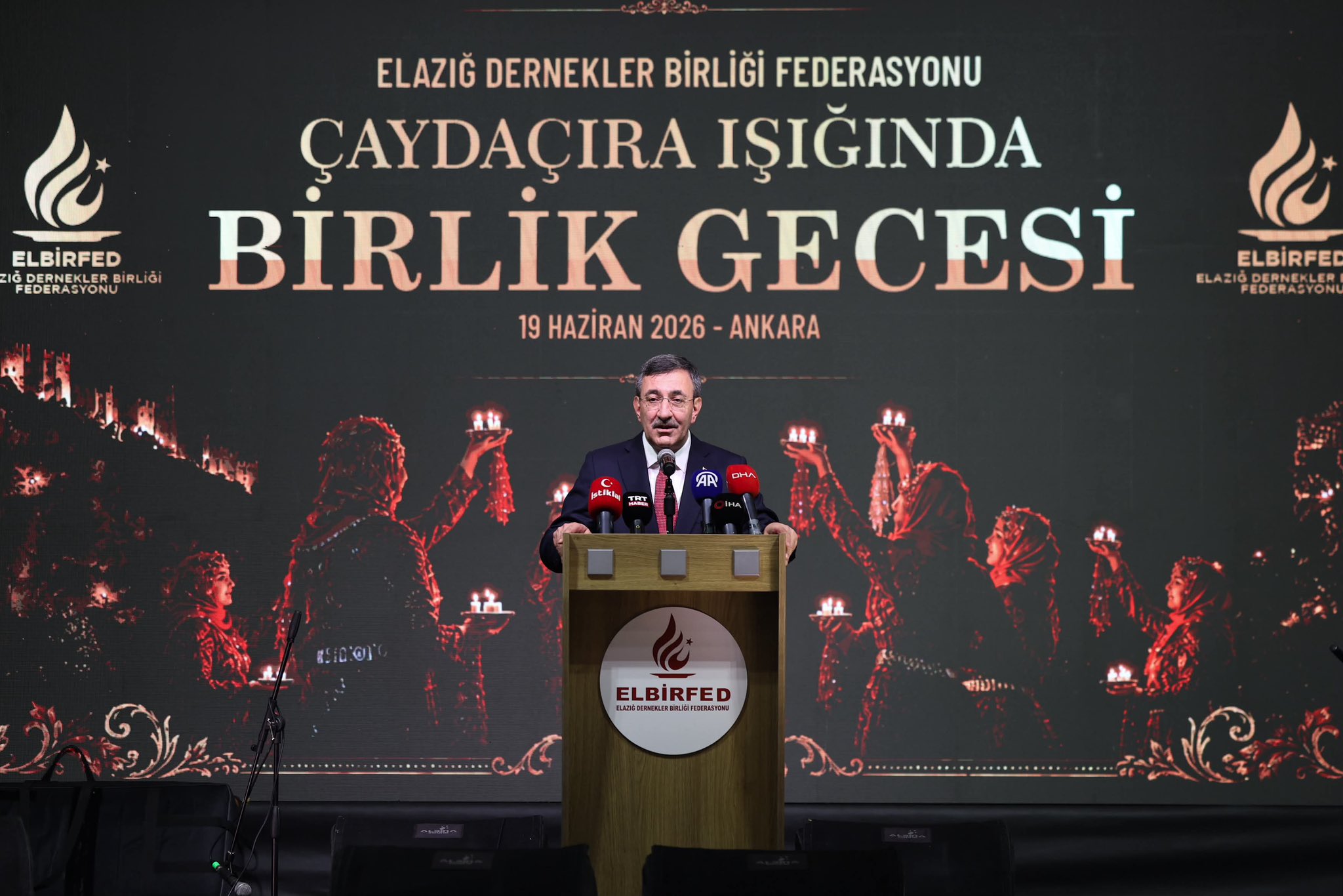 Cumhurbaşkanı Yardımcısı Cevdet Yılmaz, Elazığ'da