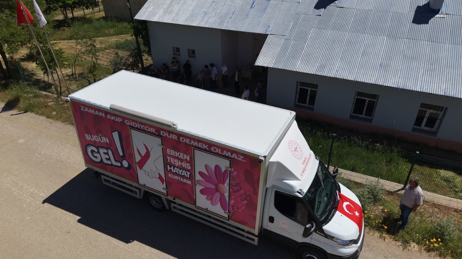 Tunceli’de hizmete giren Mobil Kanser