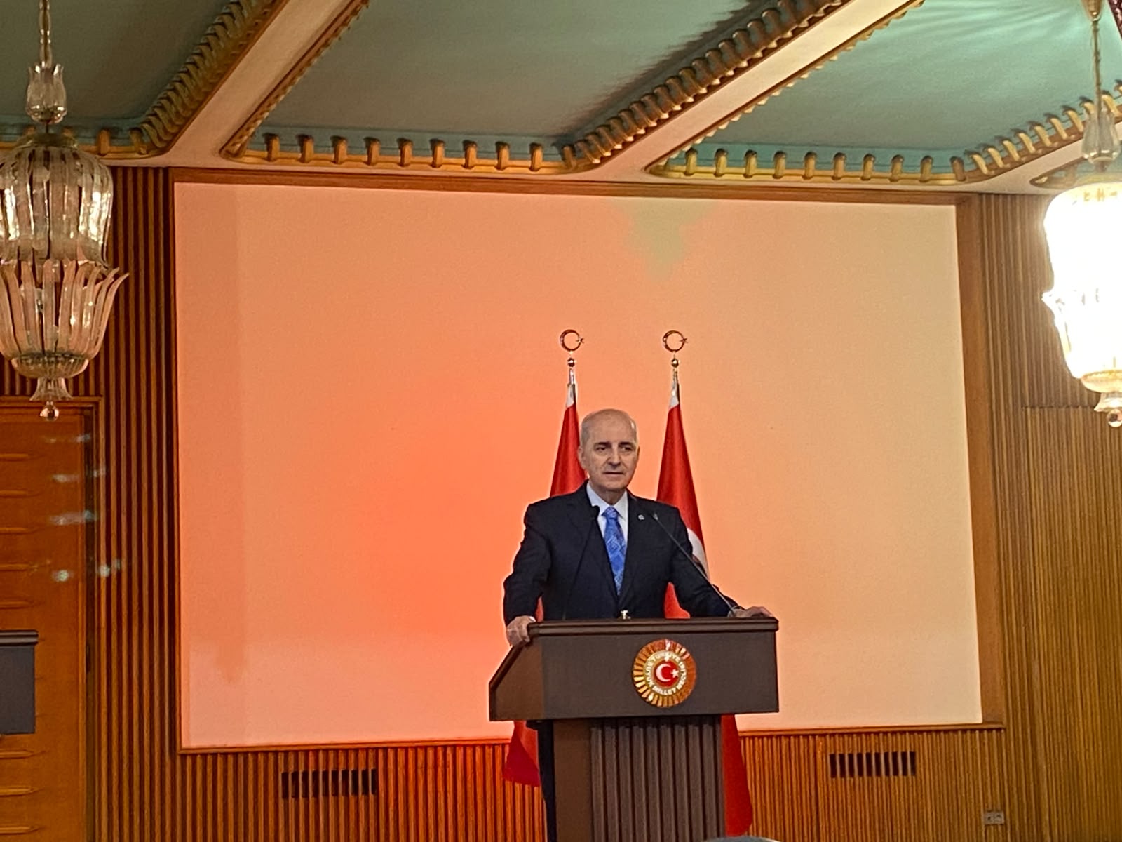 TBMM Başkanı Numan Kurtulmuş, CHP'de