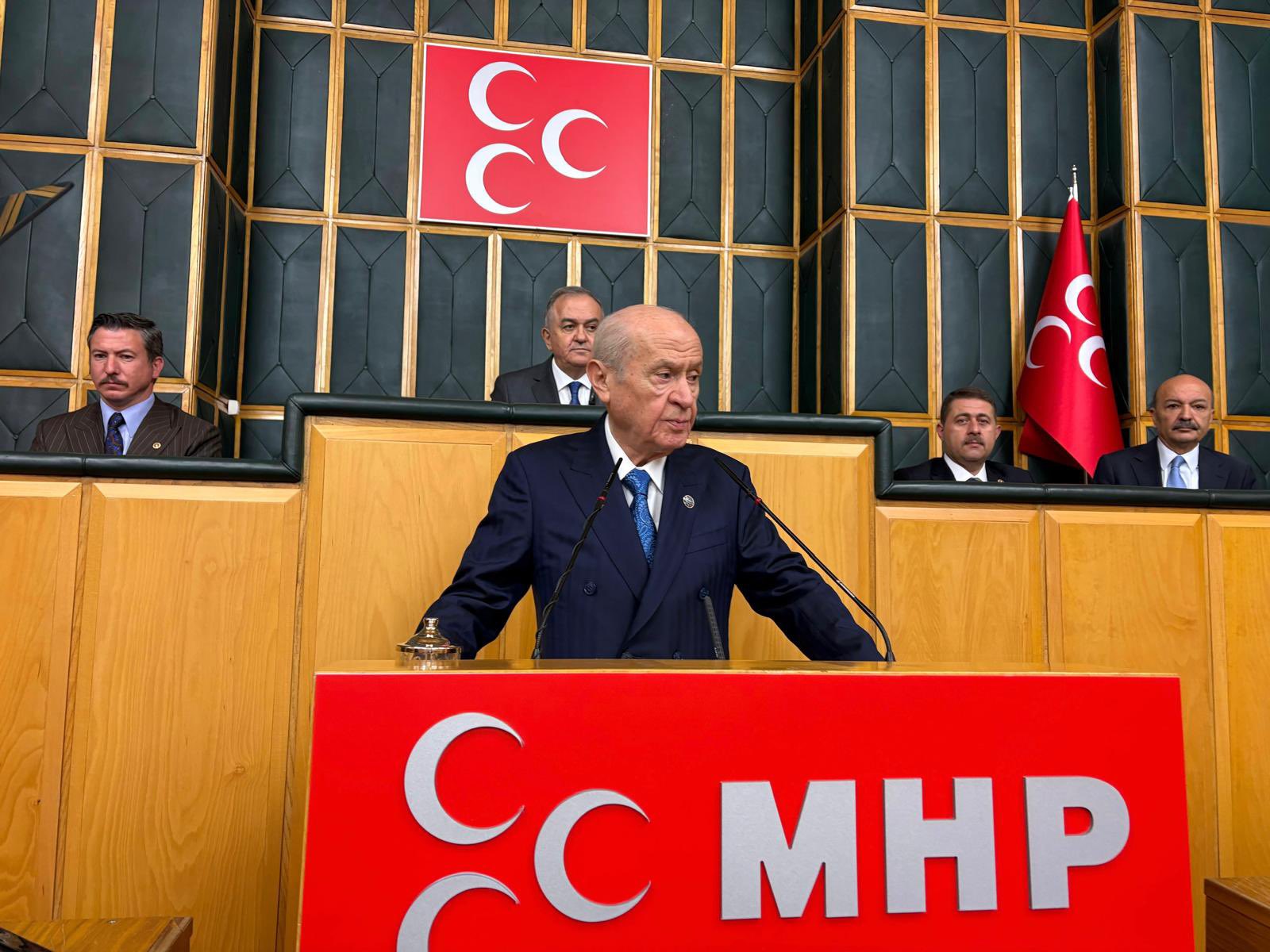MHP lideri Devlet Bahçeli, seçimlerin