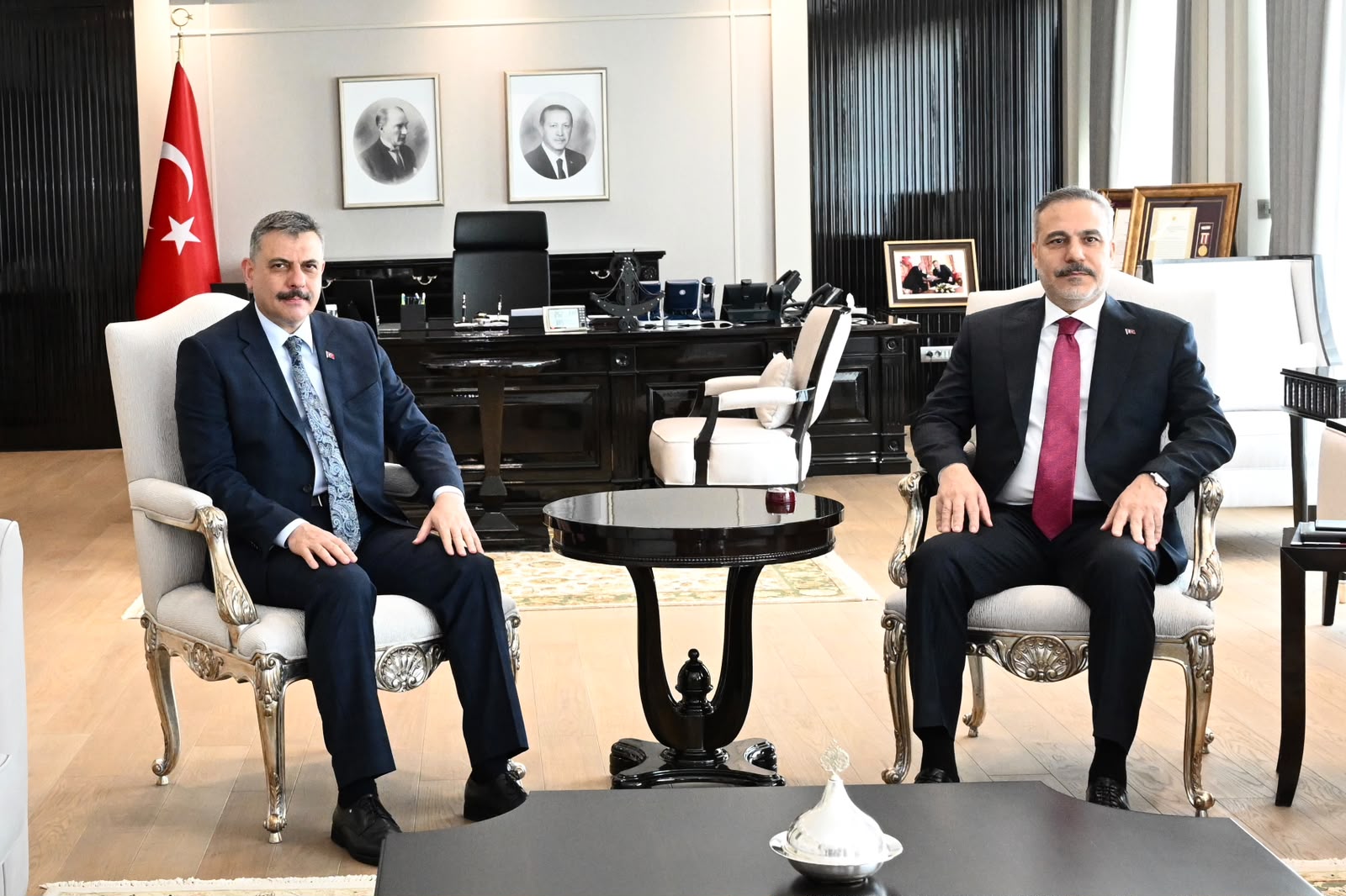 İçişleri Bakanı Mustafa Çiftçi ve