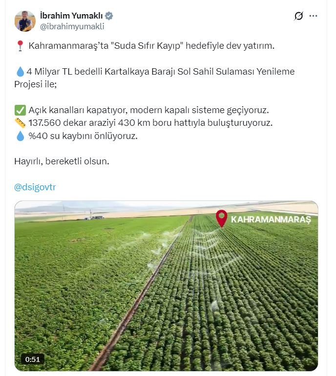 Tarım ve Orman Bakanı İbrahim