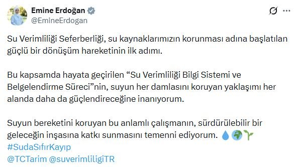 Cumhurbaşkanı Recep Tayyip Erdoğan'ın eşi