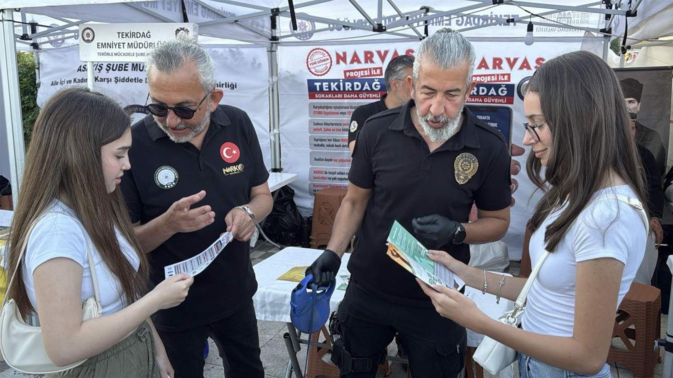 Tekirdağ Uluslararası Kiraz Festivali'nde stant