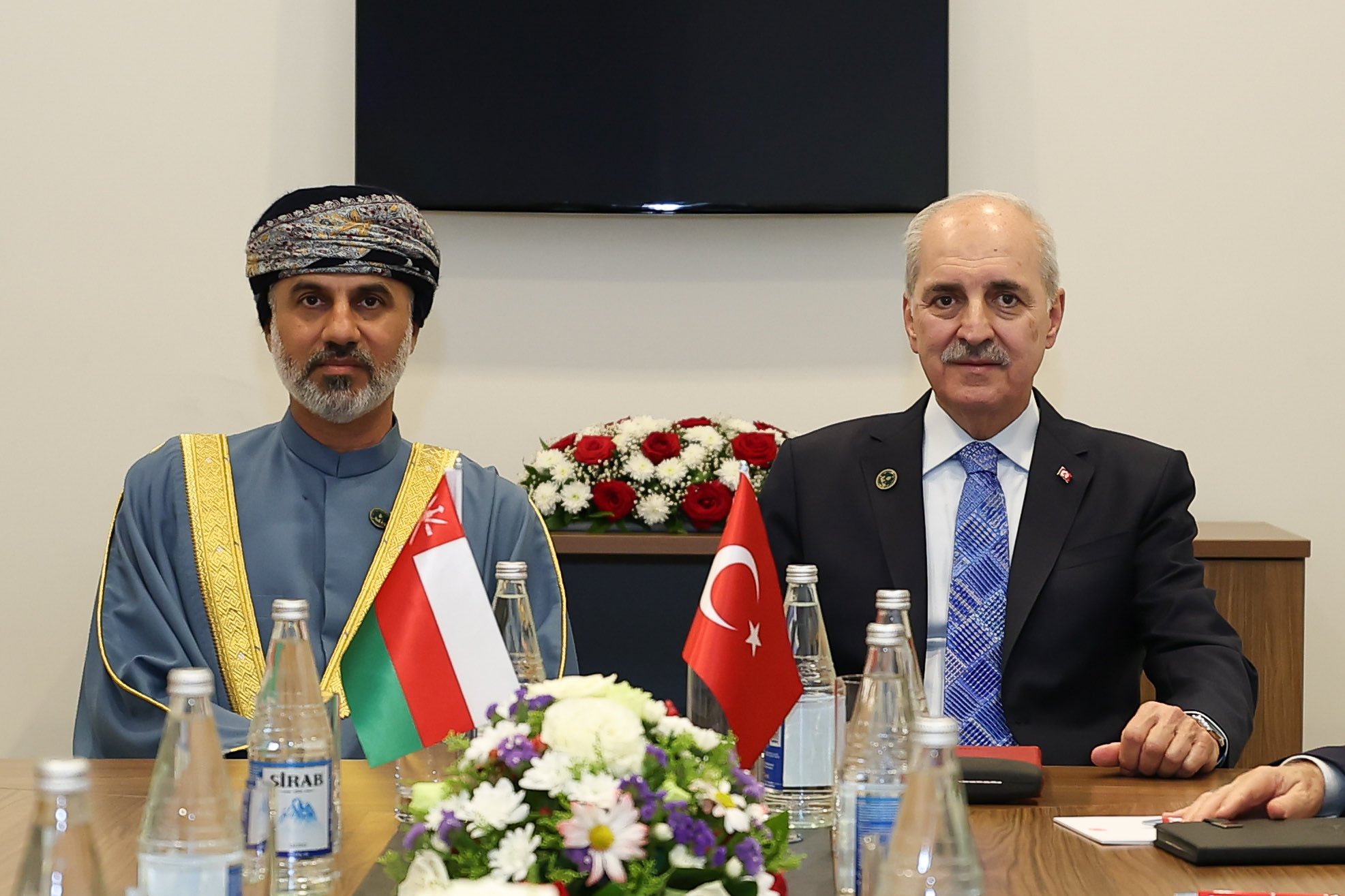TBMM Başkanı Numan Kurtulmuş, Bakü'deki