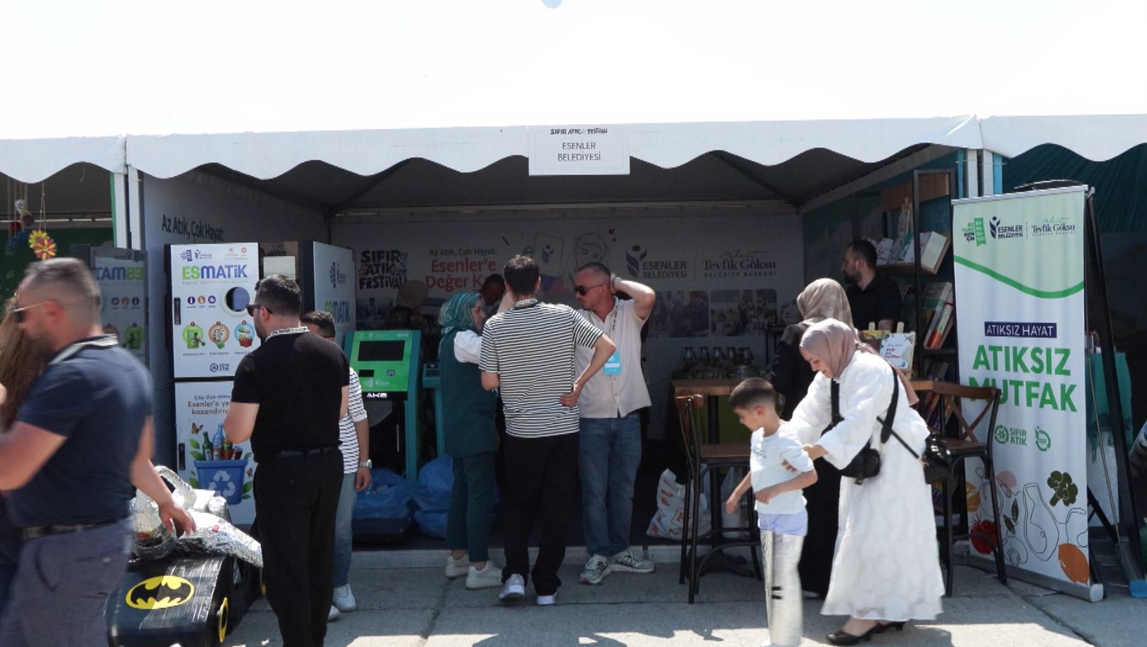 Esenler Belediyesi’nden ‘Sıfır Atık Festivali’nde Çığır Açan Projeler: ‘Atık, Çöp Değildir!’