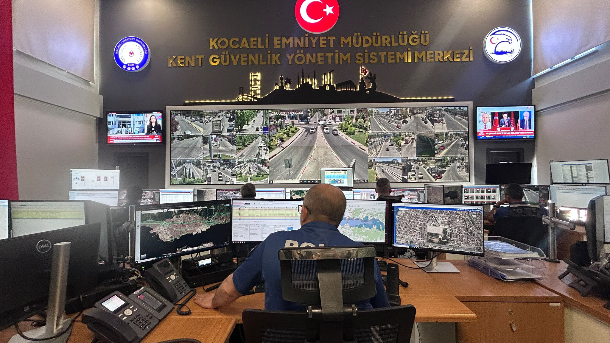 Kocaeli'de polis ekipleri, ASELSAN tarafından