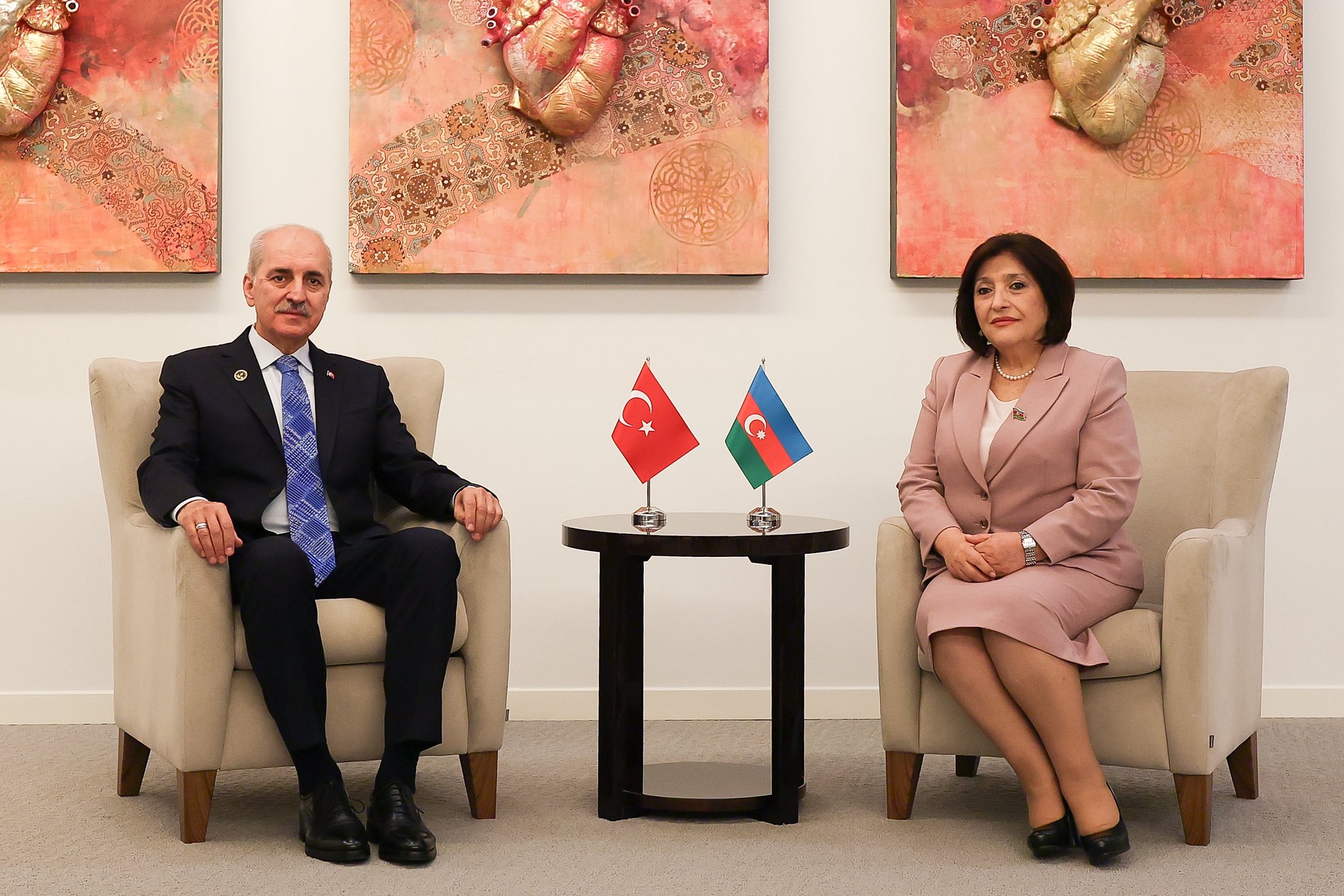 TBMM Başkanı Numan Kurtulmuş, Bakü'de