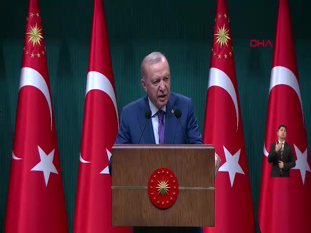 Cumhurbaşkanı Erdoğan, Kabine Toplantısı