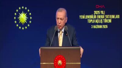 Cumhurbaşkanı Erdoğan, 2025 Yılı Yenilenebilir