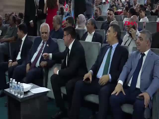 Van'da düzenlenen Türkiye-Azerbaycan kardeşlik