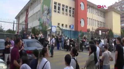 İzmir'de düzenlenen LGS sınavı için