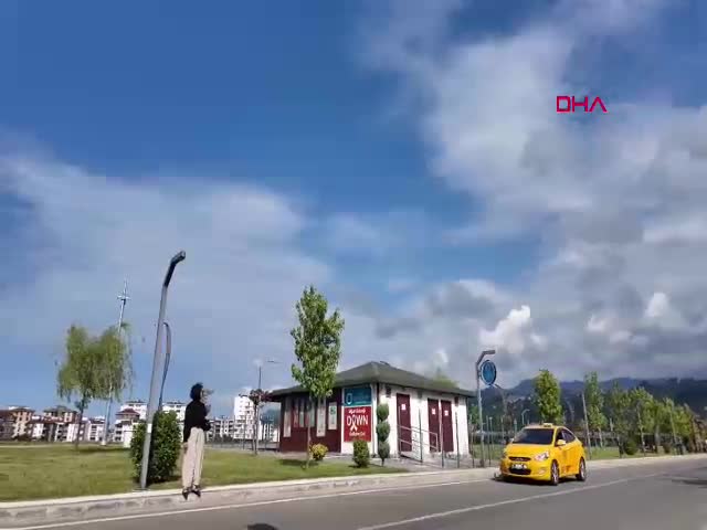 Ordu'da taksi şoförü Bulut