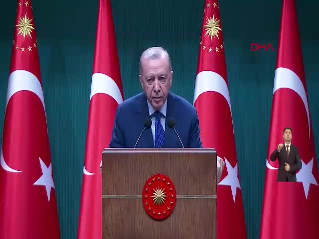 Cumhurbaşkanı Erdoğan, Kabine Toplantısı