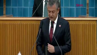 CHP Grup Başkanı Özgür Özel,