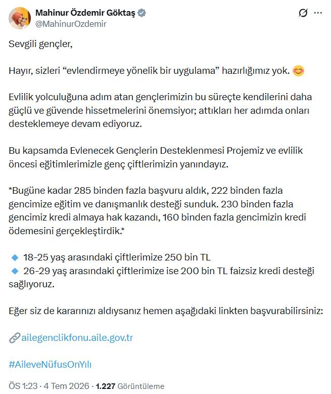 Aile ve Sosyal Hizmetler Bakanı