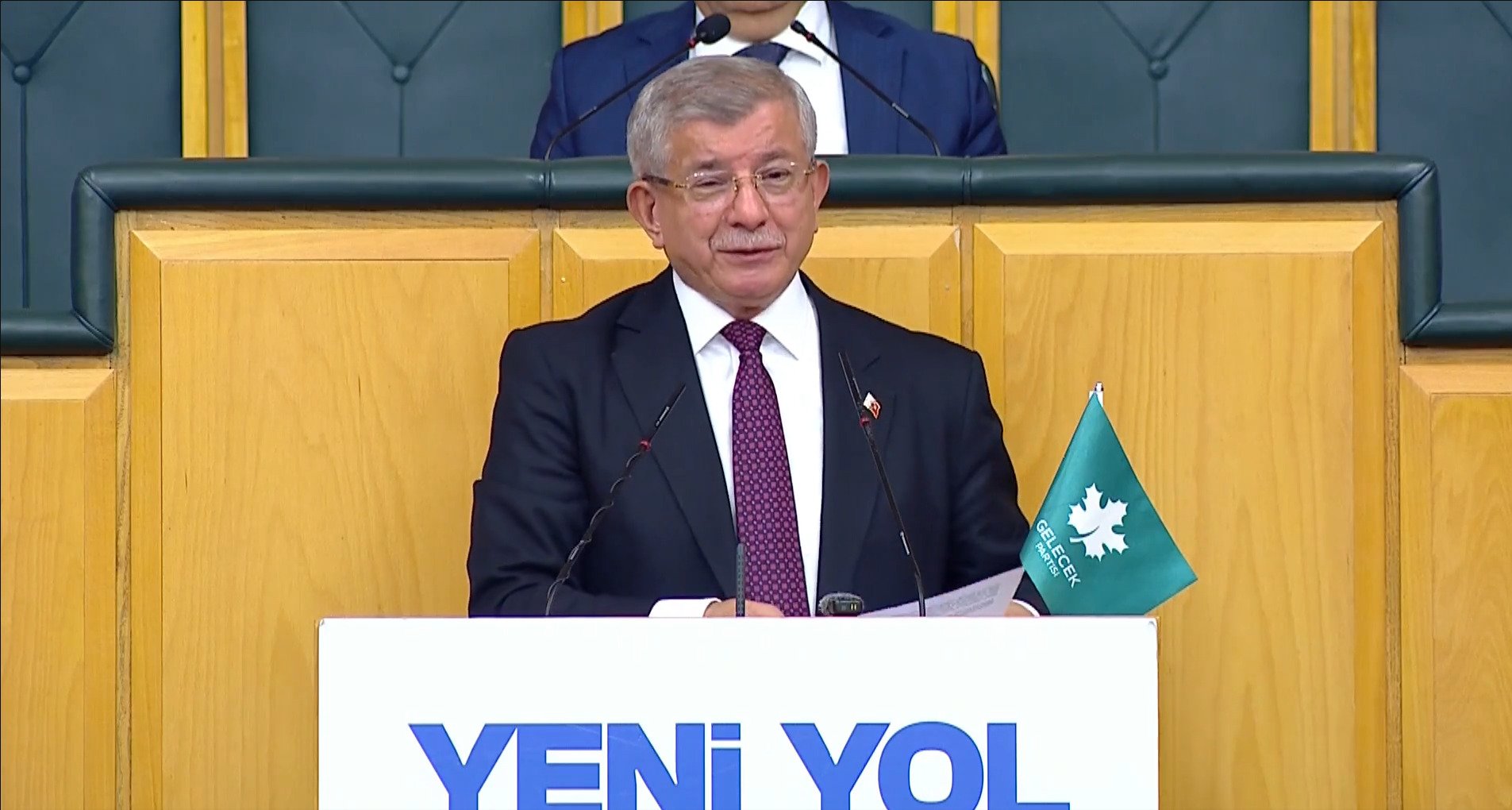 Gelecek Partisi Genel Başkanı Ahmet