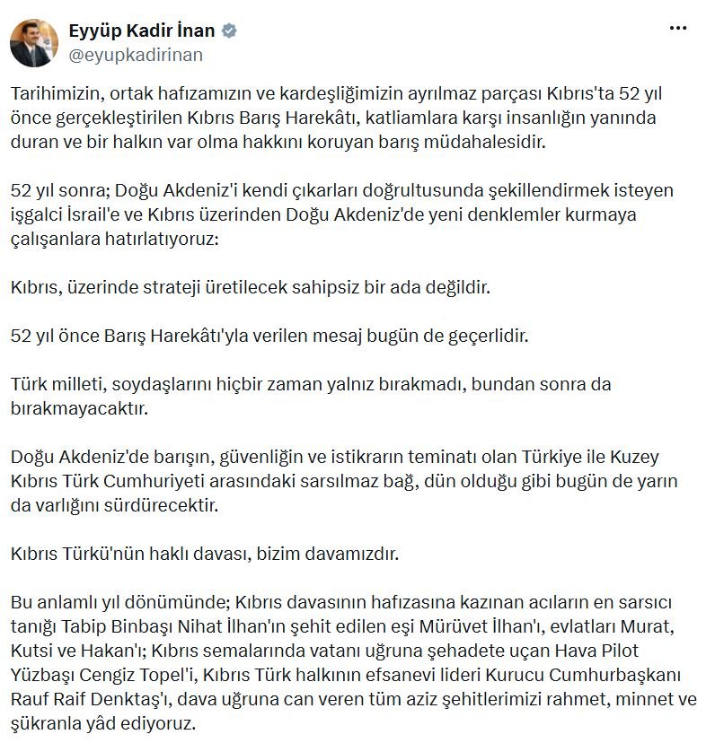 AK Parti Genel Sekreteri Eyyüp