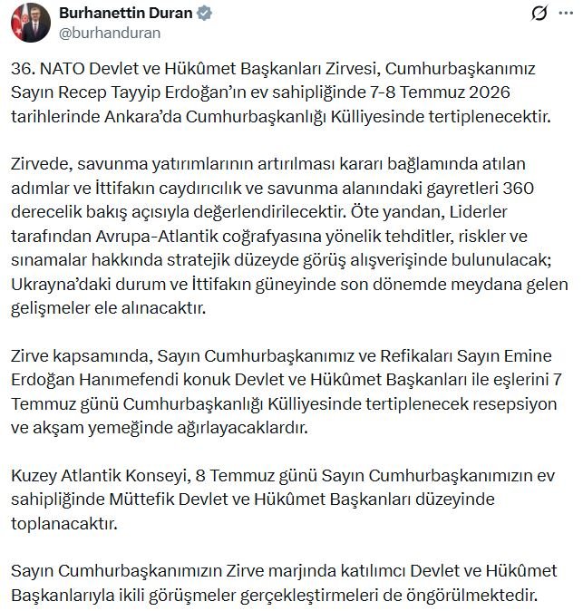 İletişim Başkanı Burhanettin Duran, 7-8