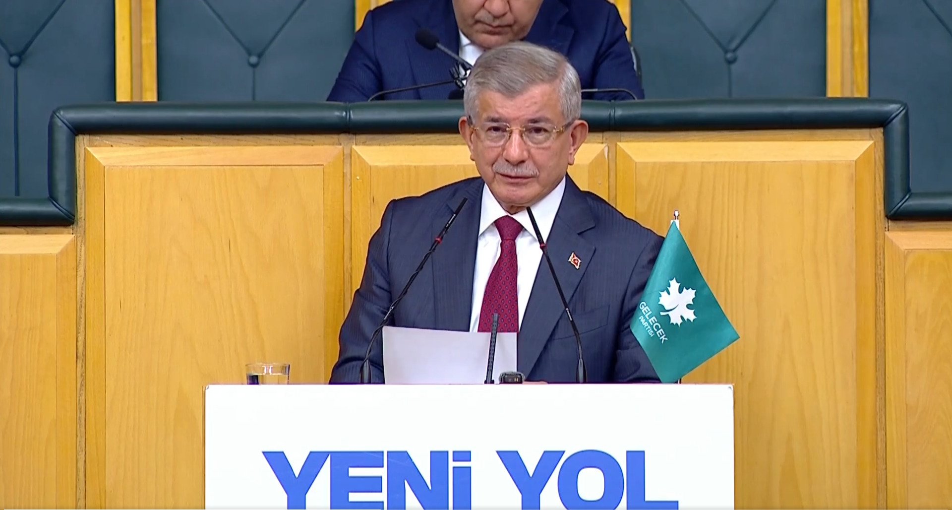 Gelecek Partisi Genel Başkanı Ahmet
