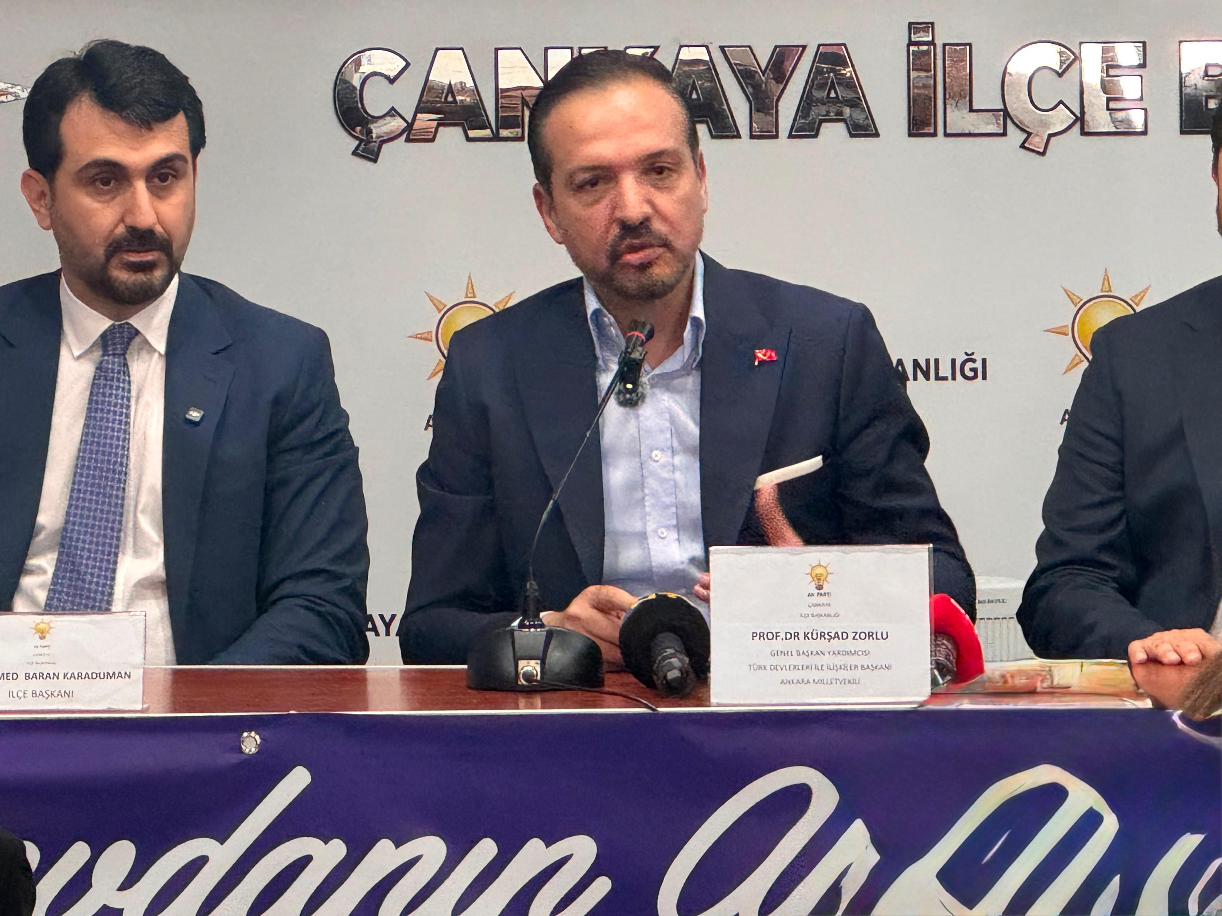 AK Parti Genel Başkan Yardımcısı