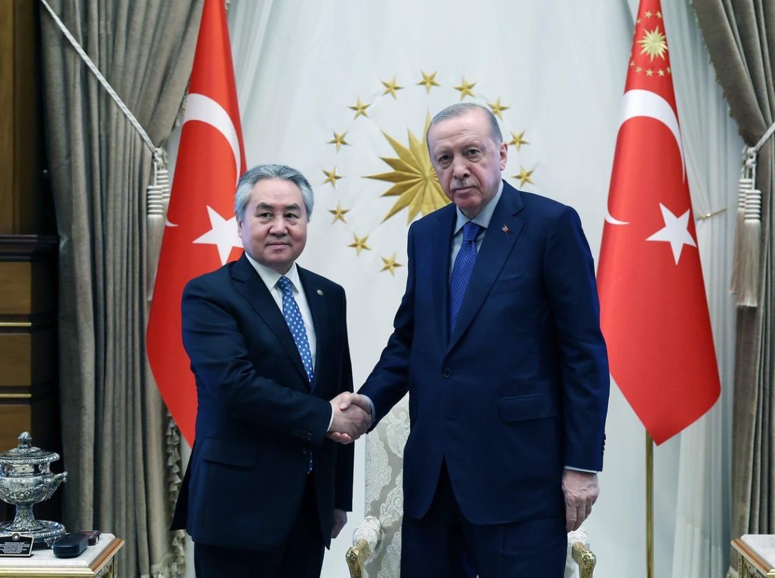 Cumhurbaşkanı Erdoğan, Kırgızistan Dışişleri Bakanı