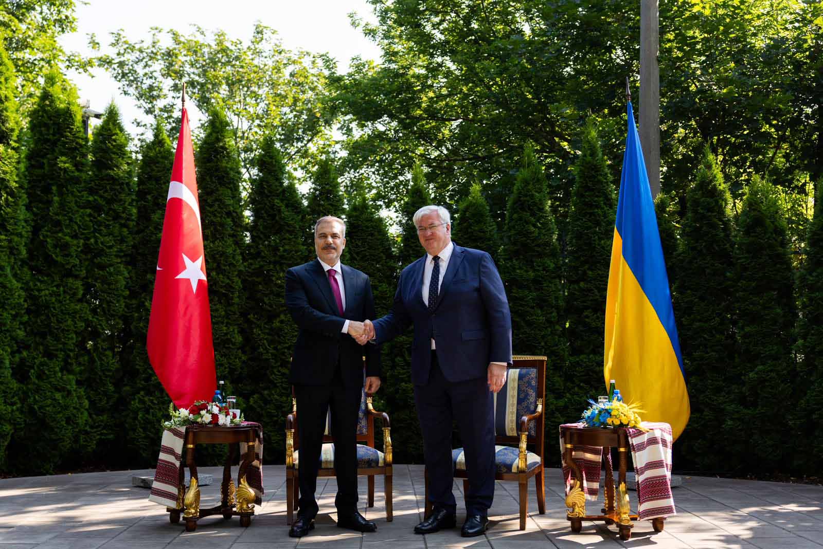 Dışişleri Bakanı Hakan Fidan, Ukrayna