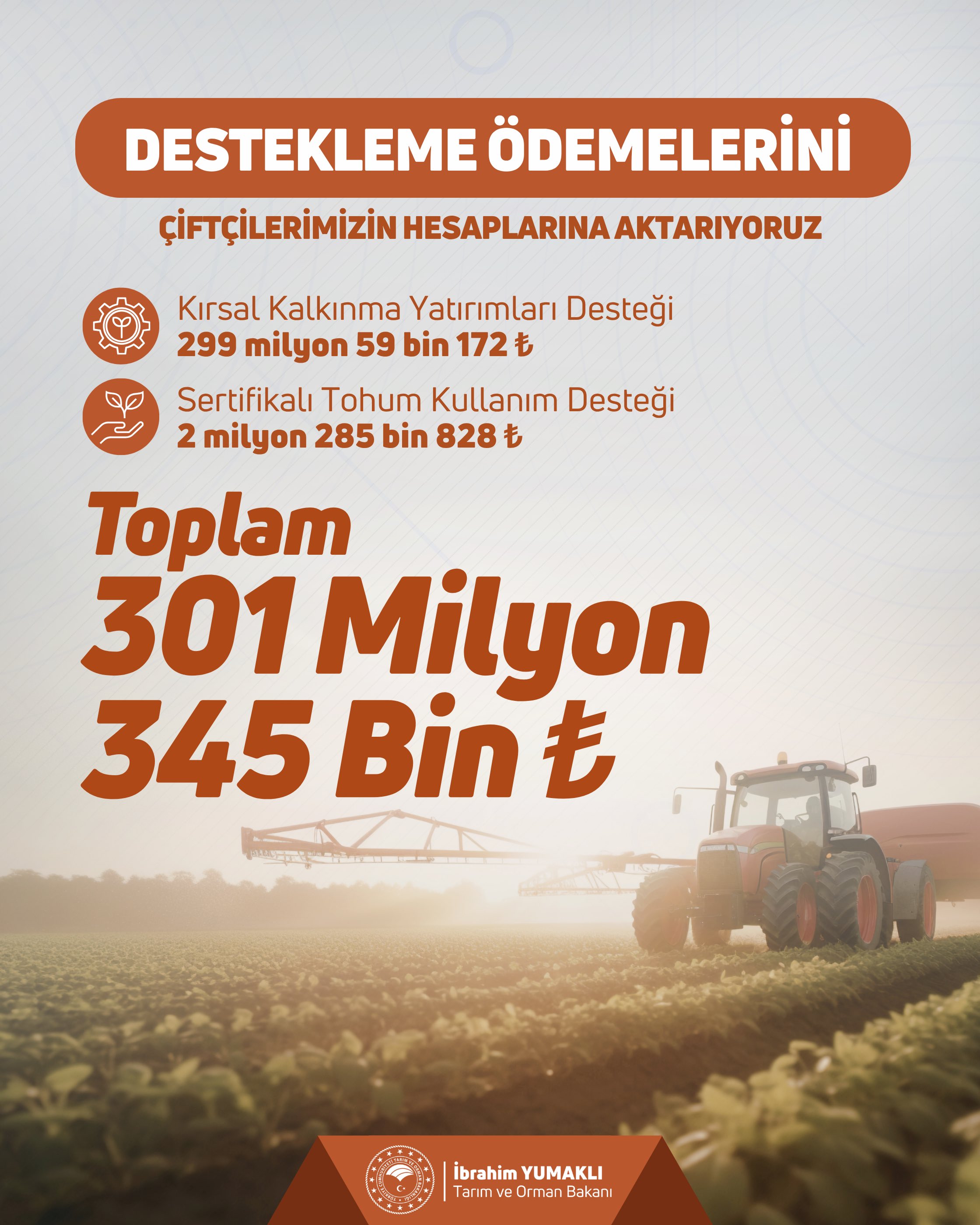 Tarım ve Orman Bakanı İbrahim