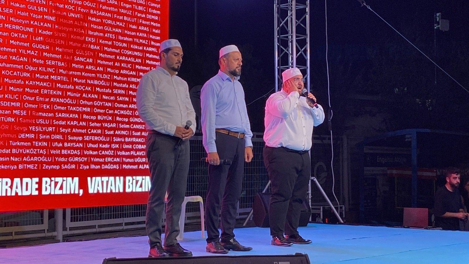 Çanakkale'de 15 Temmuz Demokrasi ve