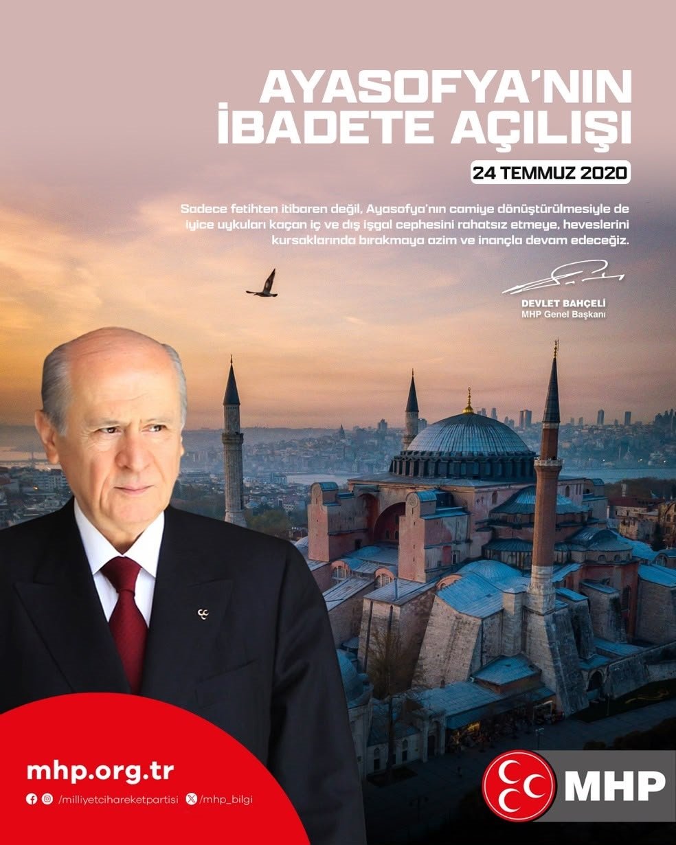 MHP Genel Başkanı Devlet Bahçeli,