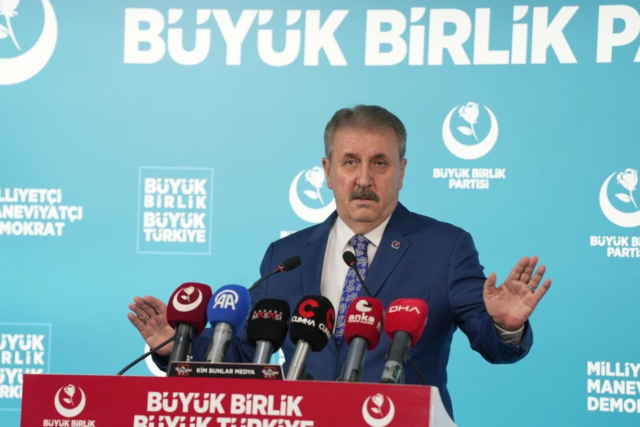 BBP Genel Başkanı Mustafa Destici,