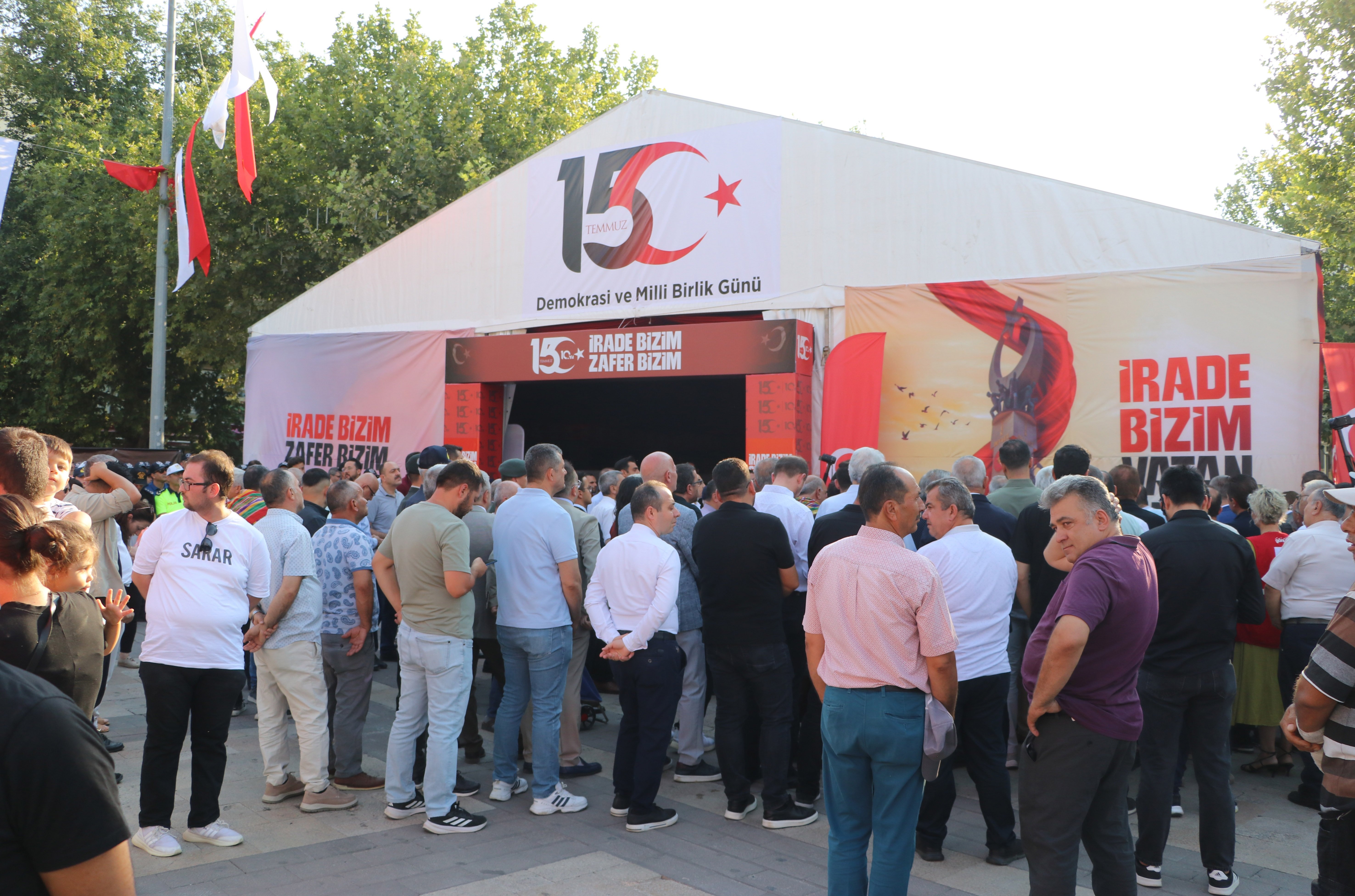 Denizli'de 15 Temmuz Demokrasi ve