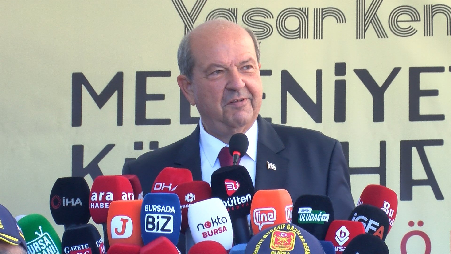 Eski KKTC Cumhurbaşkanı Ersin Tatar,
