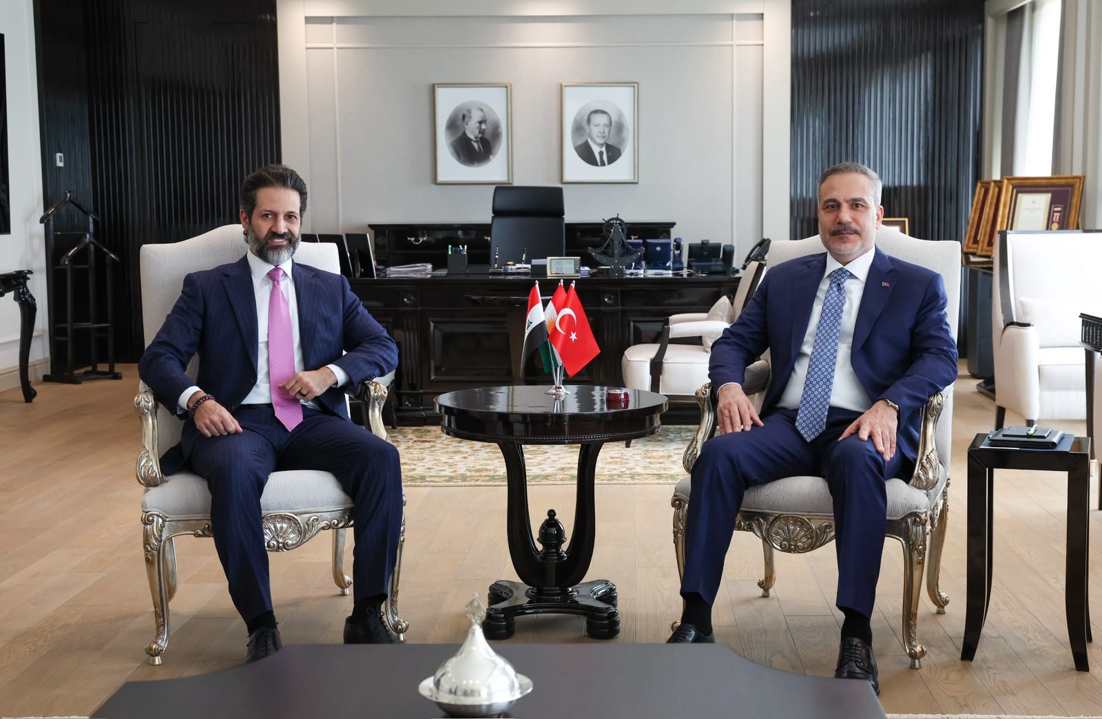 Hakan Fidan, Ankara'da IKBY Başbakan