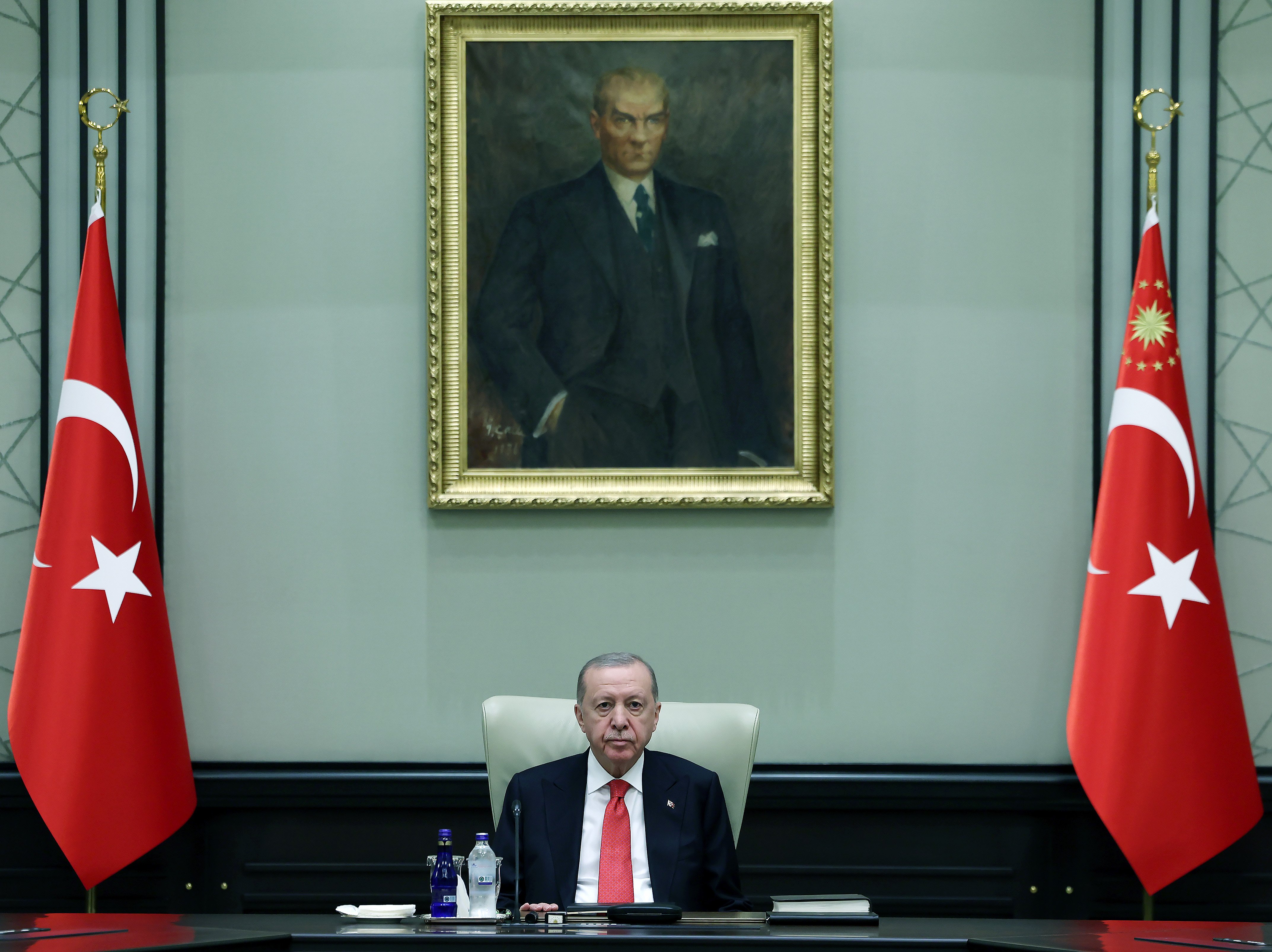 Cumhurbaşkanı Erdoğan başkanlığında toplanan Cumhurbaşkanlığı
