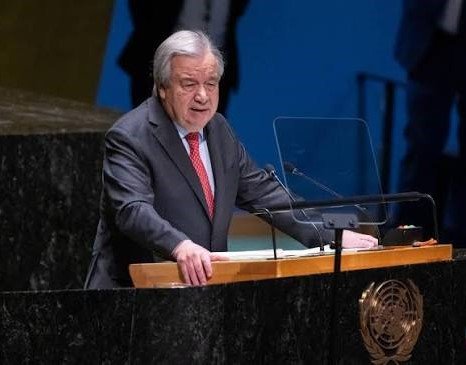 BM Genel Sekreteri Antonio Guterres,