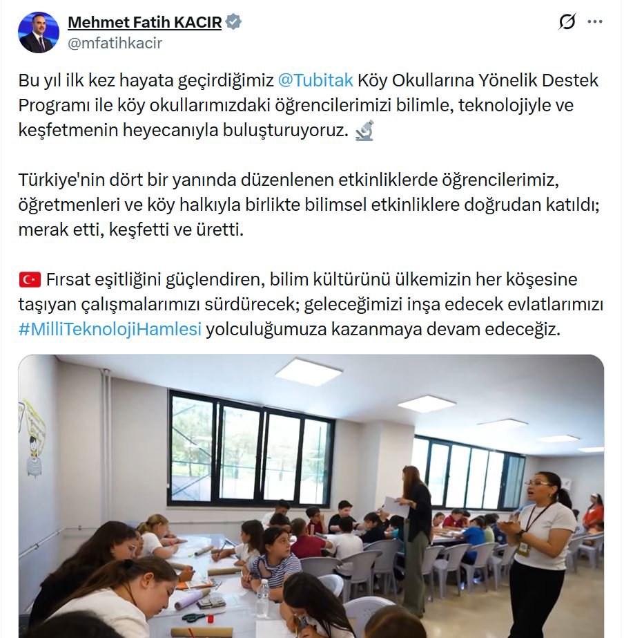 Sanayi ve Teknoloji Bakanı Mehmet