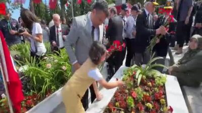 Samsun'da 15 Temmuz etkinliklerinde minik
