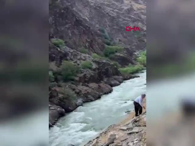 Beytüşşebap'ta balık tutarken kaybolan