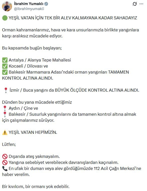 Tarım ve Orman Bakanı İbrahim