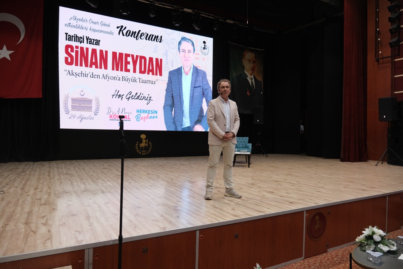Tarihçi Sinan Meydan, Akşehir'de Büyük