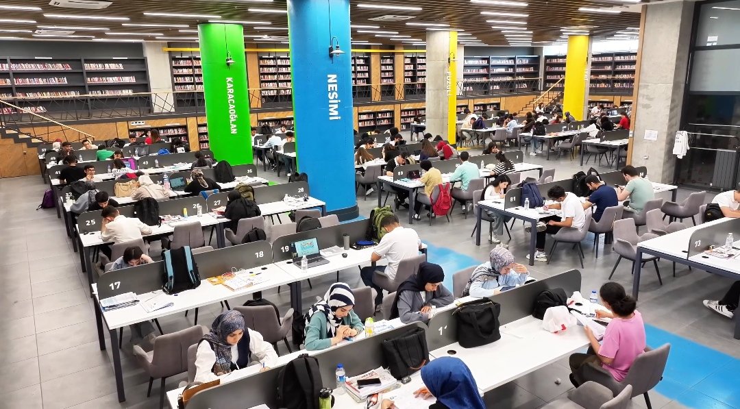 TÜİK 2025 kütüphane istatistiklerine
