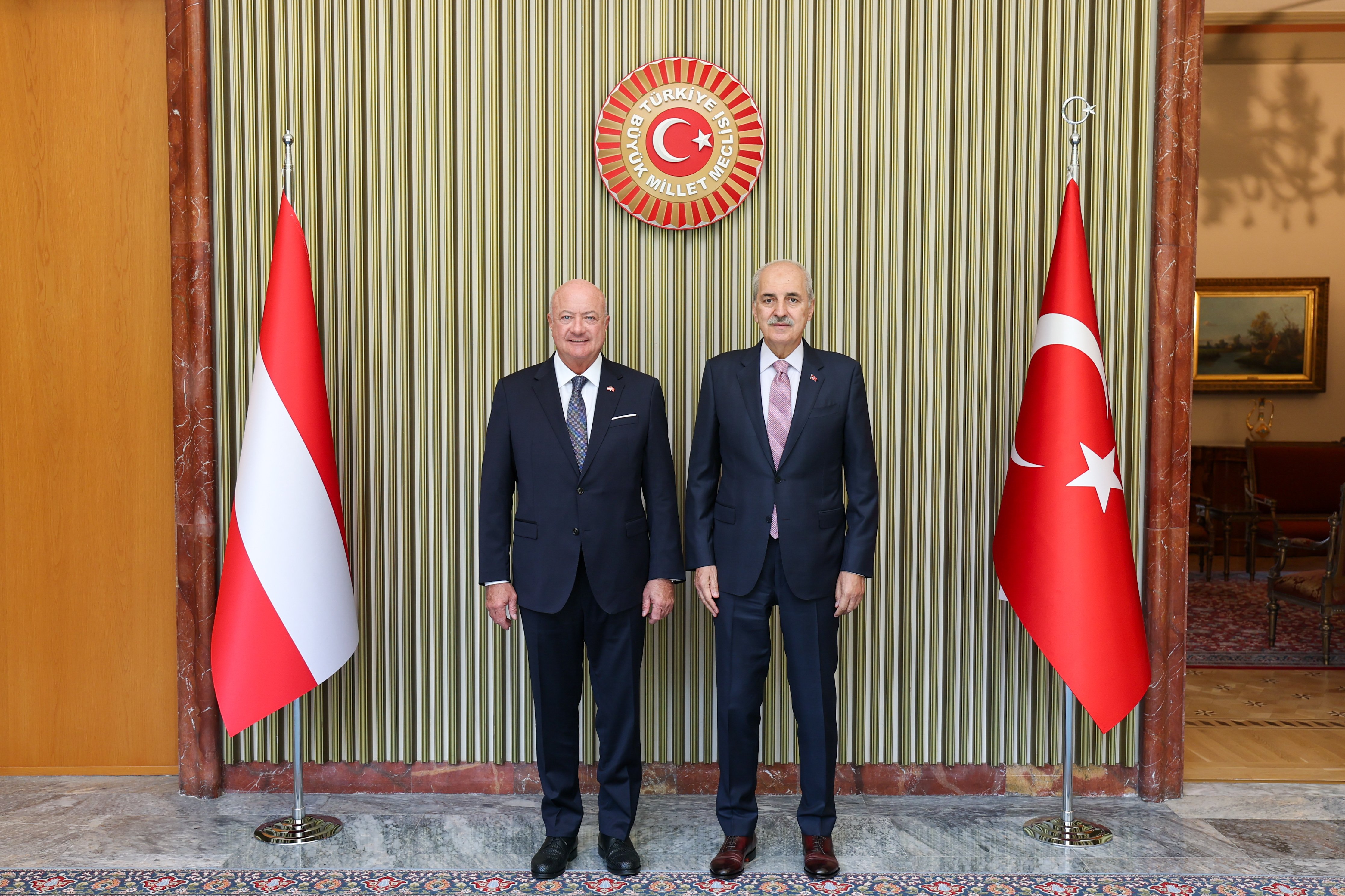 TBMM Başkanı Numan Kurtulmuş, Avusturya