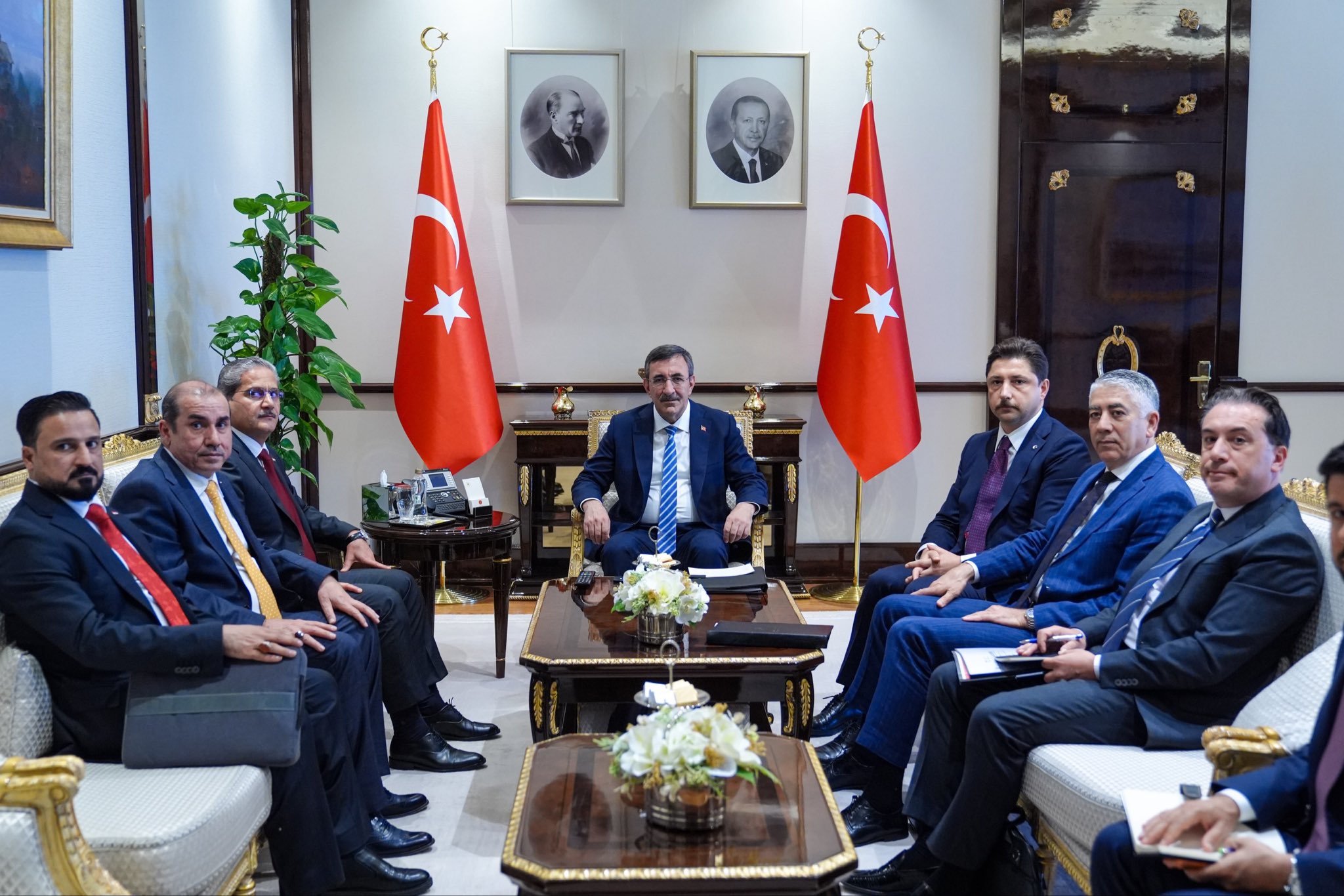 Cumhurbaşkanı Yardımcısı Cevdet Yılmaz, Irak
